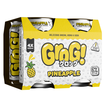 Pineapple product sticker