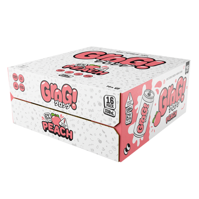 Peach product sticker